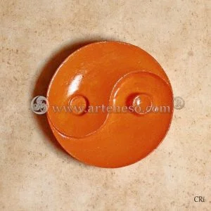 Yin Yang – Tao 3D ®  (Orange 6cm)1