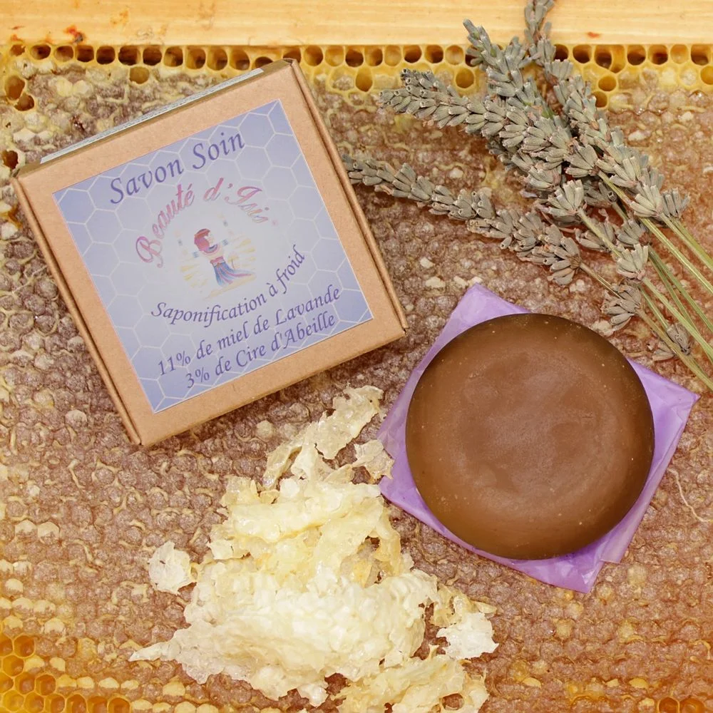savon soin miel cire Beauté Isis
